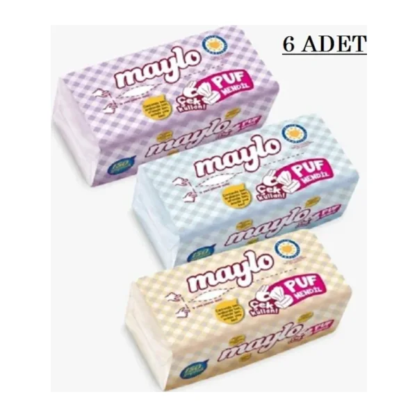 Maylo Puf Kağıt Mendil 150'li 6 Adet