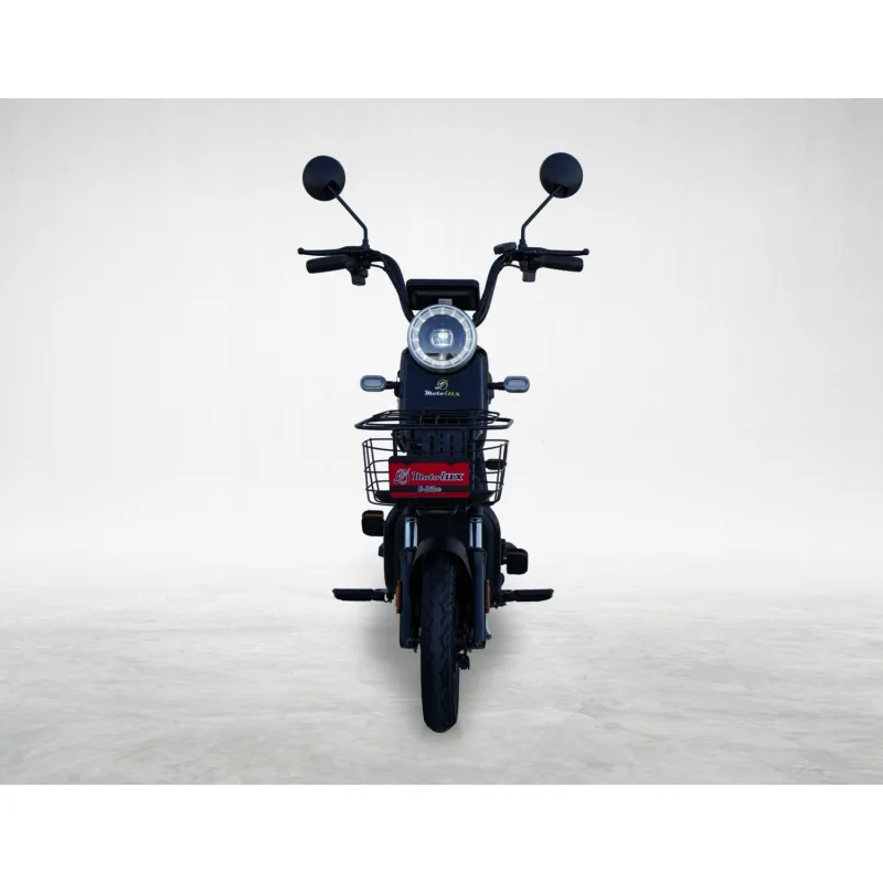 Motolux Gogo 600 W Elektrikli Motosiklet Siyah