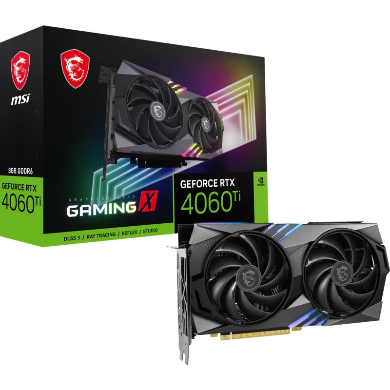 MSI RTX 4060 TI Gaming X 8G 128 Bit GDDR6 8 GB Ekran Kartı