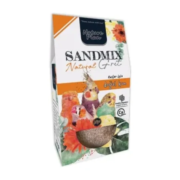 Nature Plan 250 gr Sandmix Grit Natural Kuş Kumu