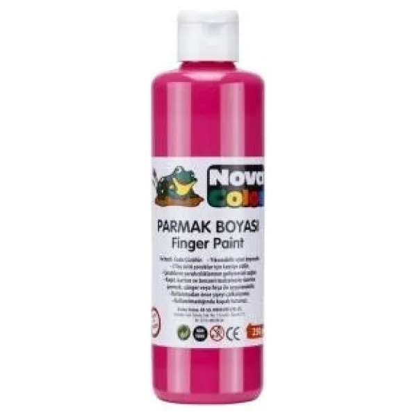 Nova Color 250 gr Pembe Parmak Boyası