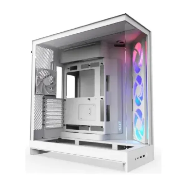 NZXT H9 Flow RGB Large CM-H92FW-R1 Fanlı Beyaz E-ATX Oyuncu Kasası
