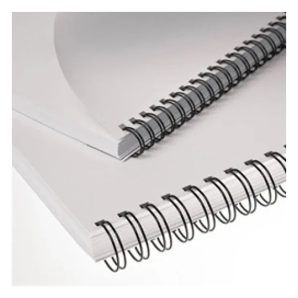 Office Force 3/4'' Siyah 2:1'' (inç) A4 23 Loop Kutu Tel Spiral 50'li