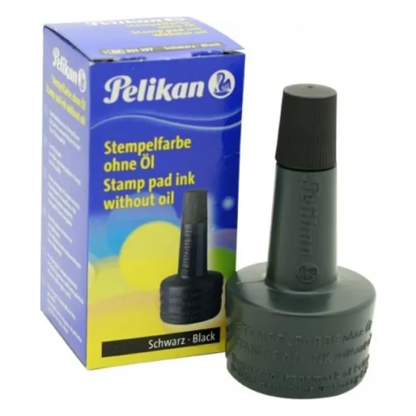 Pelikan İstampa Mürekkebi 28 Ml Siyah Pl351197Smsi (10 Lu Paket)