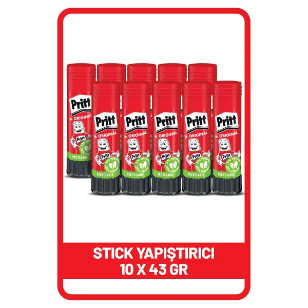 Pritt Stick 43 gr 10'lu Yapıştırıcı
