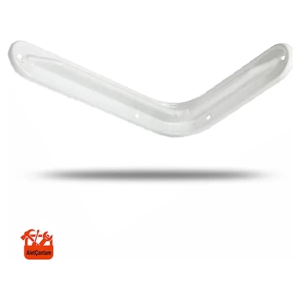 Raf Altı Demiri Dübel ve Vidaları ile Raf Ayağı 2 Adet-24 cm x 29 cm