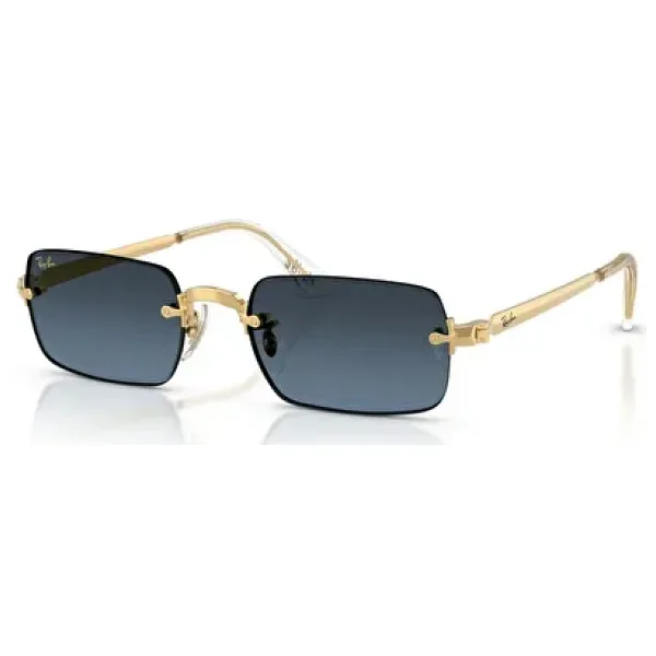 Ray-Ban By Asap Rocky 3928 001/S2 Gold-Blue Aynalı Güneş Gözlüğü