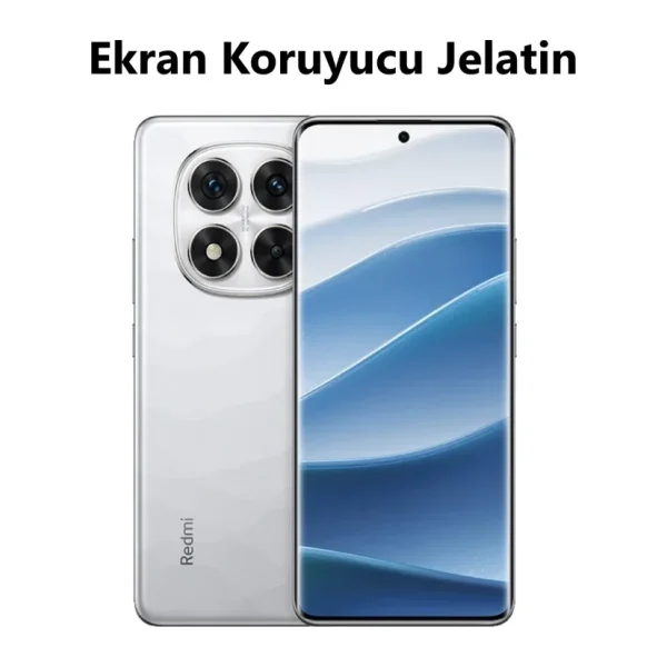Redmi Note 14 Pro Uyumlu Ön Body Şeffaf Ultra Ekran Koruyucu Nano Jelatin