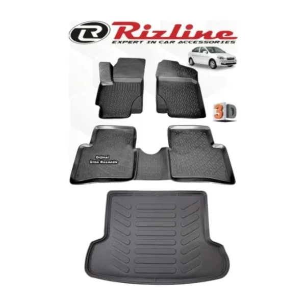 Rizline Hyundai Accent Era 2006-2012 3D Paspas+Bagaj Havuzu Seti