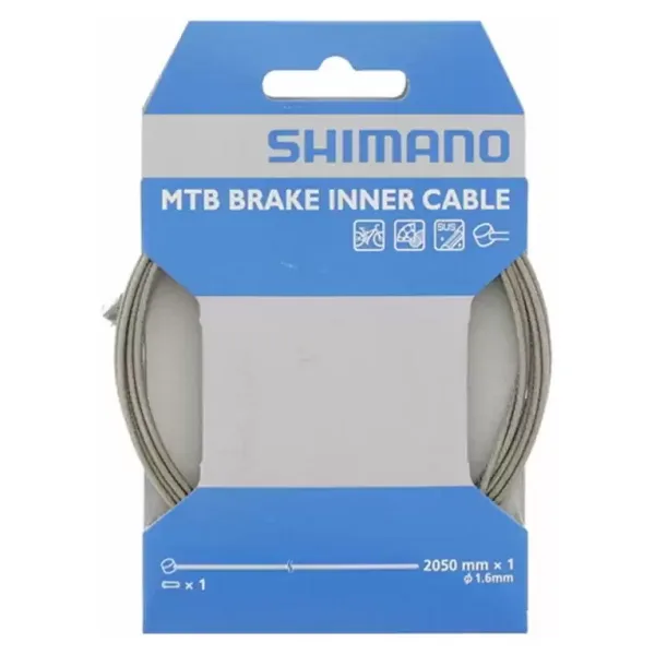 Shimano 1.6X2050mm MTB Sus İç Fren Kablosu