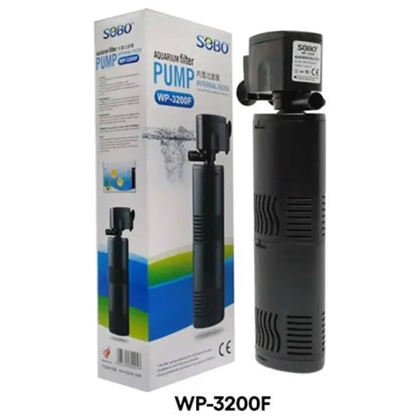 Sobo WP-3200F 1200 lt/h 25 W Akvaryum İç Filtre
