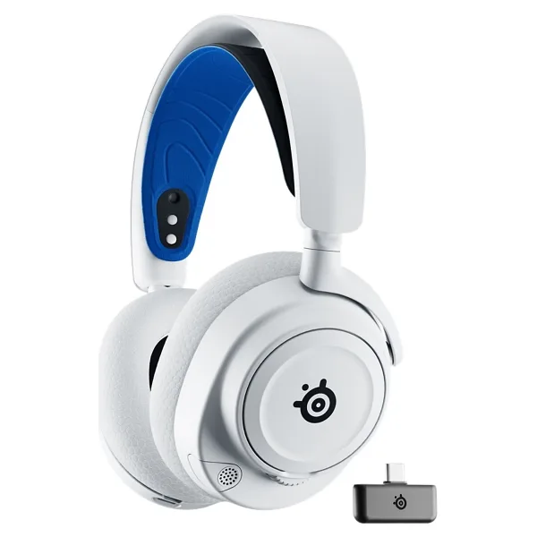 SteelSeries Arctis Nova 7X Beyaz Kablolu/Kablosuz Kulak Üstü Oyuncu Kulaklığı