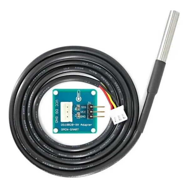 Su Geçirmez DS18B20 Dijital Sıcaklık Sensörü Modülü 3-Pin