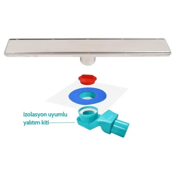 Sukar Dus Kanali Line 6 60 Cm Plain Suzgec Ve Yalitim Kiti 1156-1036000-01