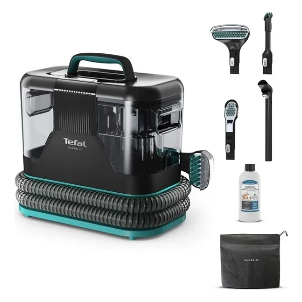 Tefal Yeni Portatif 750 Watt 2,3 Litre Kapasiteli Halı Yıkama & Koltuk Temizleyici