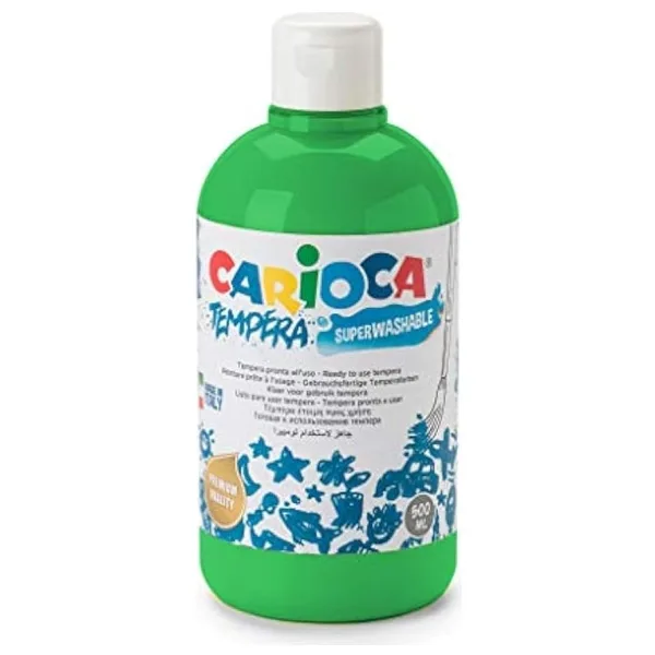 Tempera Suluboya Süper Yıkanabilir Yeşil 500 ml