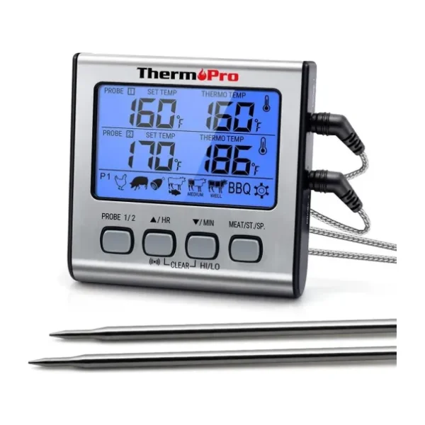 ThermoPro Çift Problu Dijital Gıda Termometresi