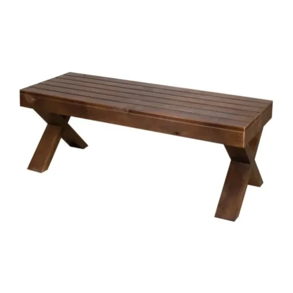 TK WOOD CRAFTS Ahşap Naturel Bank