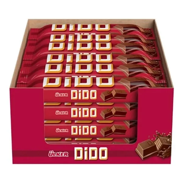 Ülker Dido Çikolatalı Gofret 35 gr 24'lü