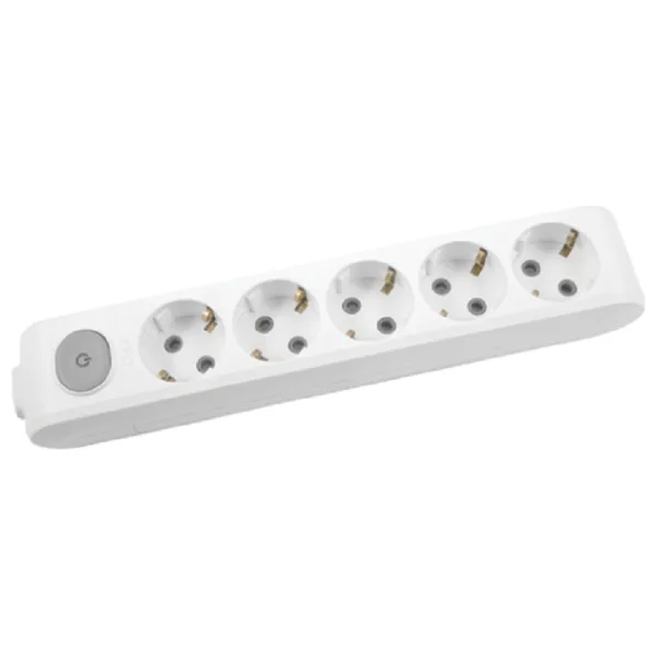 Viko Multi-let 90117500 Topraklı Anahtarlı Kablosuz Beyaz 5'li Priz
