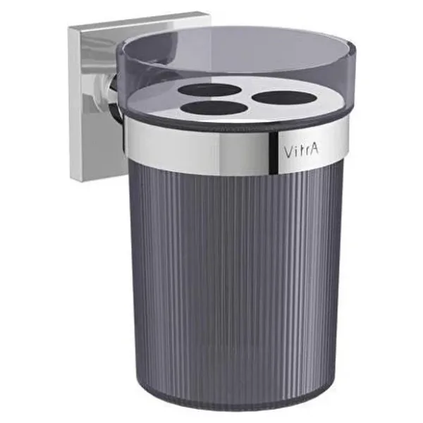 VitrA Root A44806 Diş Fırçalığı, Krom, Duvardan