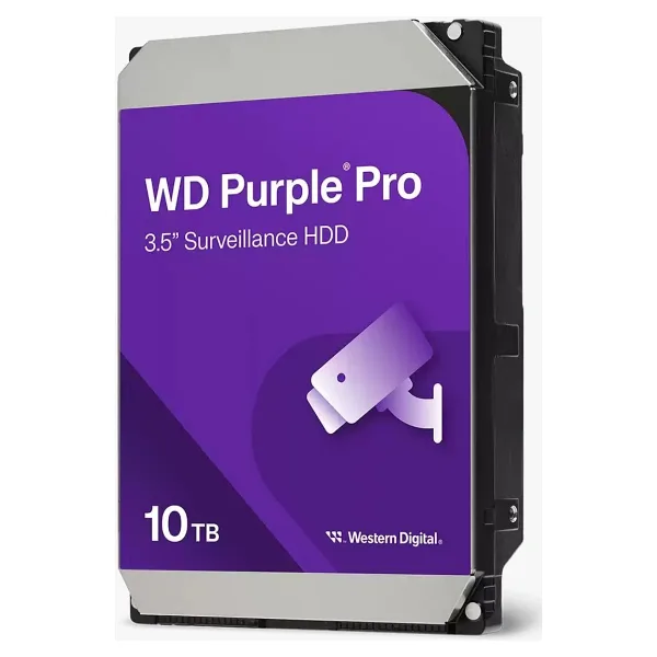 WD PURPLE PRO 10TB 7200RPM 256MB SATA3 6Gbit/sn WD102PURP 7/24 HDD