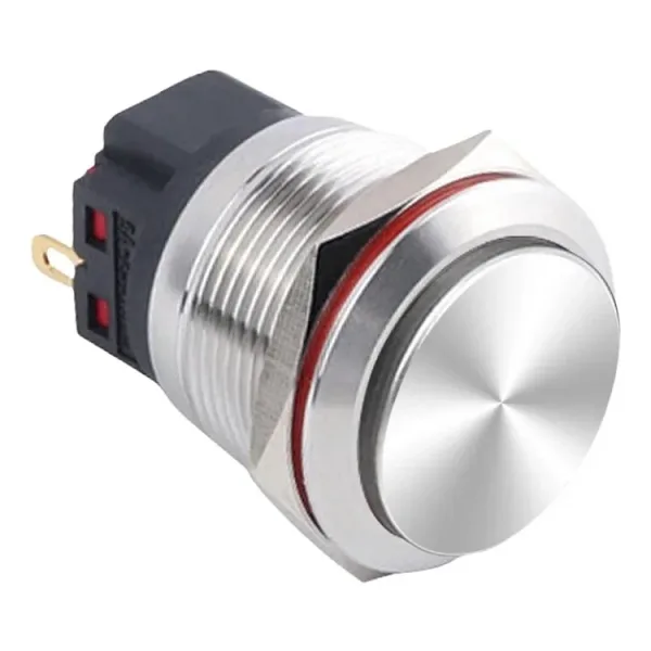 WD22B-G1Z 22mm Çıkık Anahtarlı Metal Buton