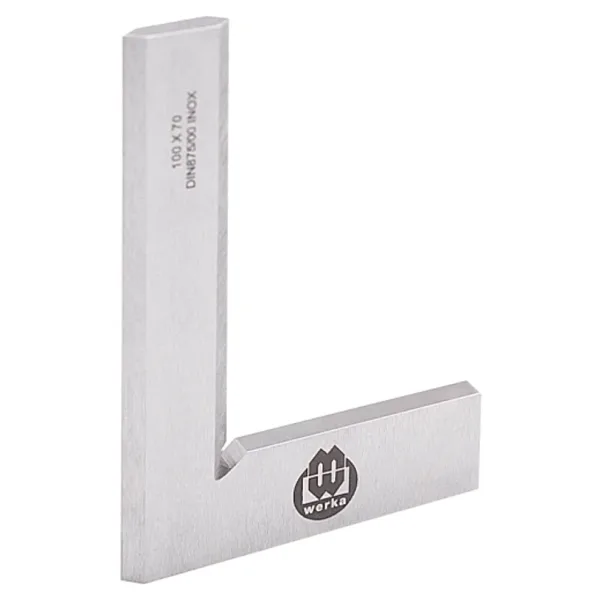 WERKA 90 Derece Kıl Gönye DIN875/00 75x50mm
