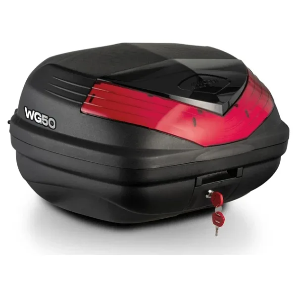 Wogen Motosiklet Arka Çanta 50l Su Geçirmez Siyah