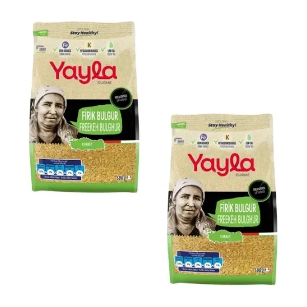 Yayla Gurme Firik Bulgur 500 gr x2