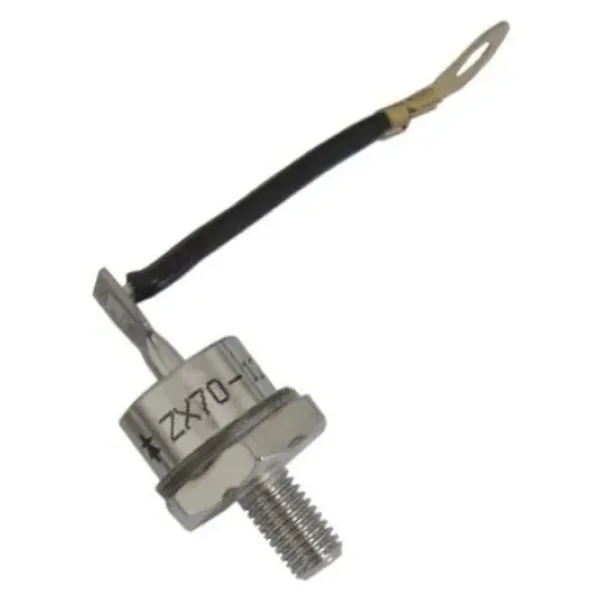 ZX70-12 70A 1200V Kablolu Bakır Metal Vidalı Diyot - Katot