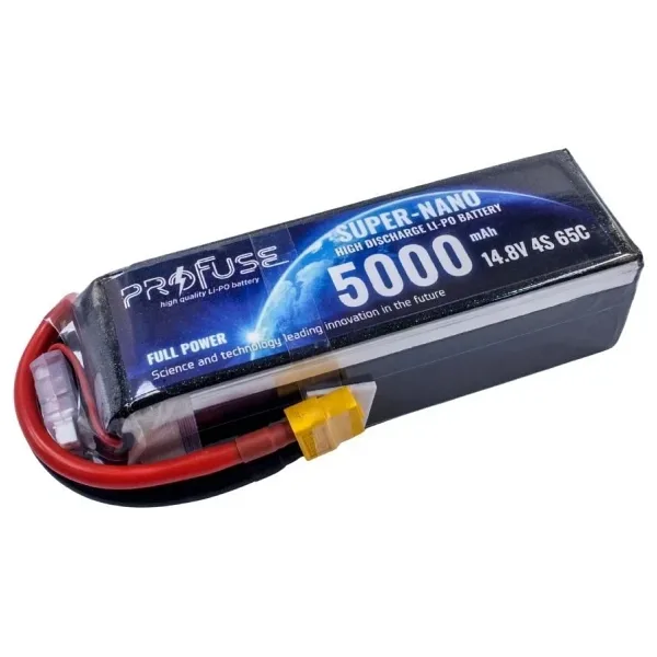 14.8V 4S 5000mAh 65C Lipo Batarya