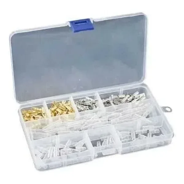 200 Parça 4 Çeşit 3.5mm Bullet Konnektör Seti