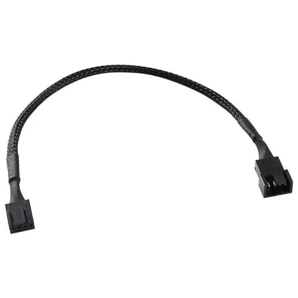 Alfais 4904 Pwm 4 Pin Y Port Dişi Erkek Anakart Fan Uzatma Güç Kablosu