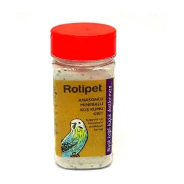 Anasonlu Mineralli Kuş Kumu Grit 300 Gr