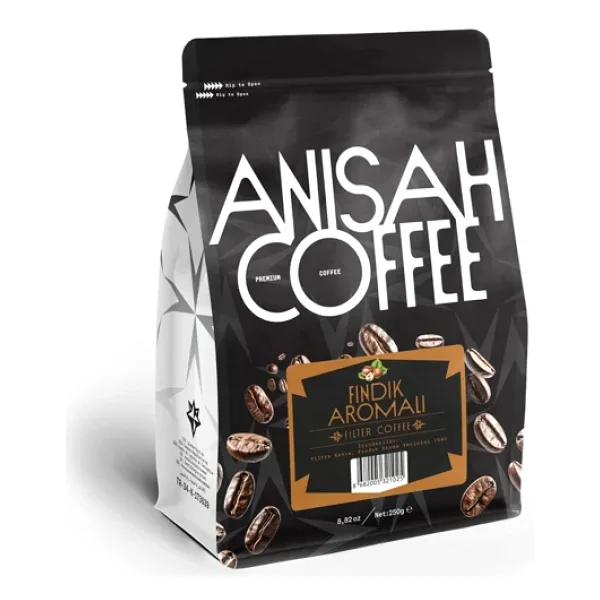 Anisah Coffee Fındık Aromalı Filtre Kahve 250 gr