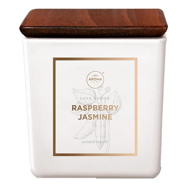 Aroma Home Soya Series Kokulu Mum Raspberry Jasmine 155gr.
