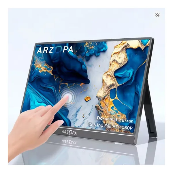 Arzopa A1 Travel 15.6" Full HD IPS 60 Hz Dokunmatik Taşınabilir Monitör