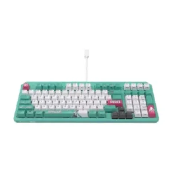 Asus TUF Gaming K3 Gen II Hatsune Miku Edition %96 RGB Red Switch Kablolu Mekanik Oyuncu Klavyesi