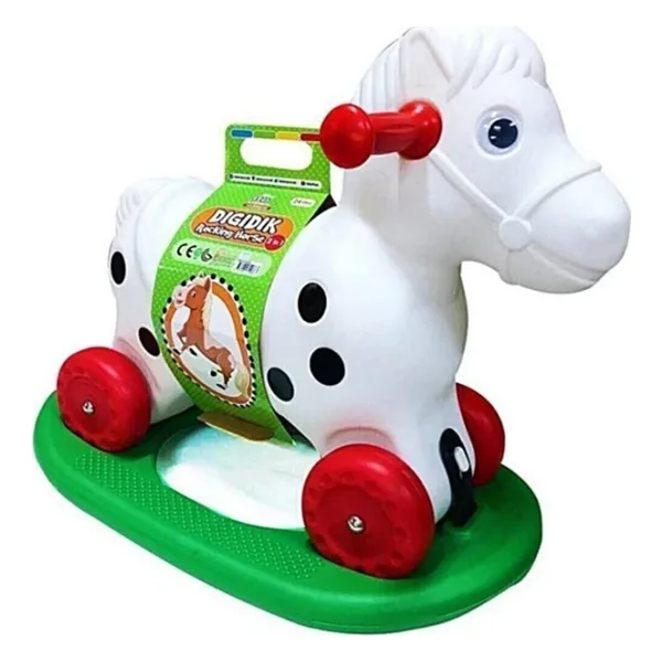 Baby&Toys Tekerlekli Sallanan At