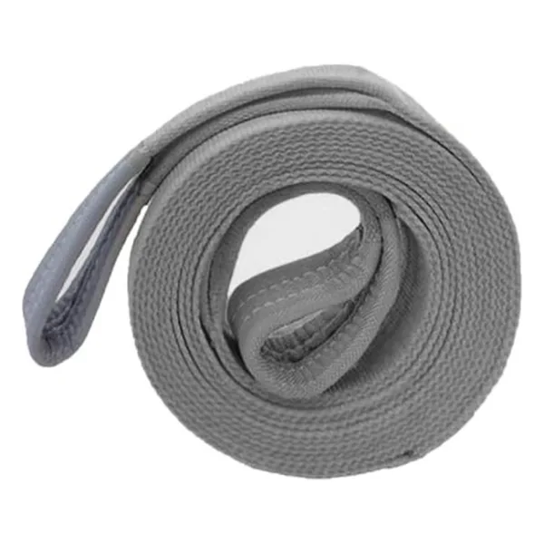 Badem10 Sapan Polyester Spanzet 4 Ton 3 Metre Gri Sağlam Yük Kaldırma Taşıma İndirme Halat