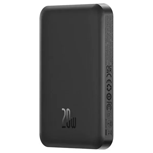 Baseus MagSafe Mini Siyah 5000 mAh Kablosuz Powerbank