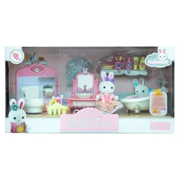 Bay Dreamy Mini Tavşan Büyük Banyo Oyun Seti 06620