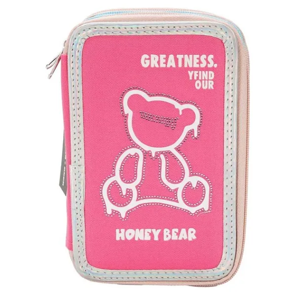 Bear Deer Bear & Deer Renkli Kalem Kutusu BD-KCS224 - Pembe Unicorn