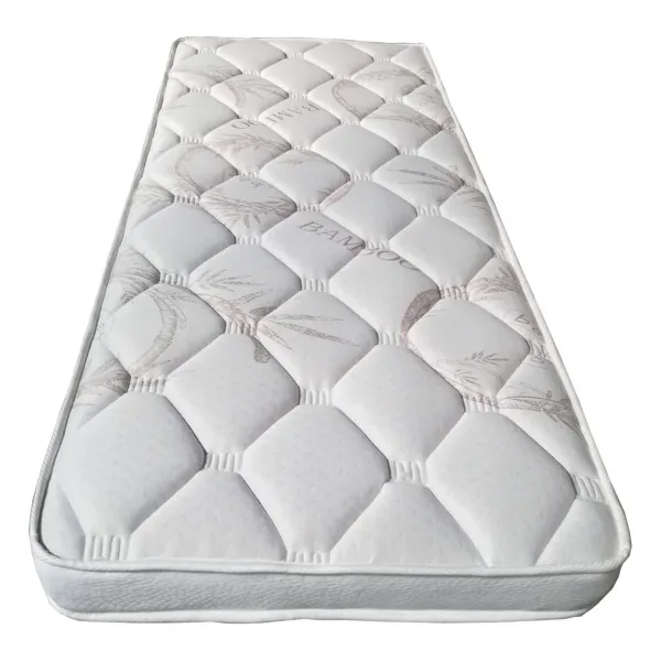 Brzn Yatak BRZN 90x190x15 bambu kumaş yaysız sünger yatak