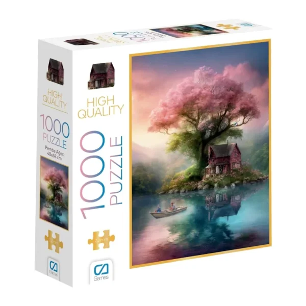 CA Games CA.7050 Pembe Ağaç 1000 Parça Puzzle