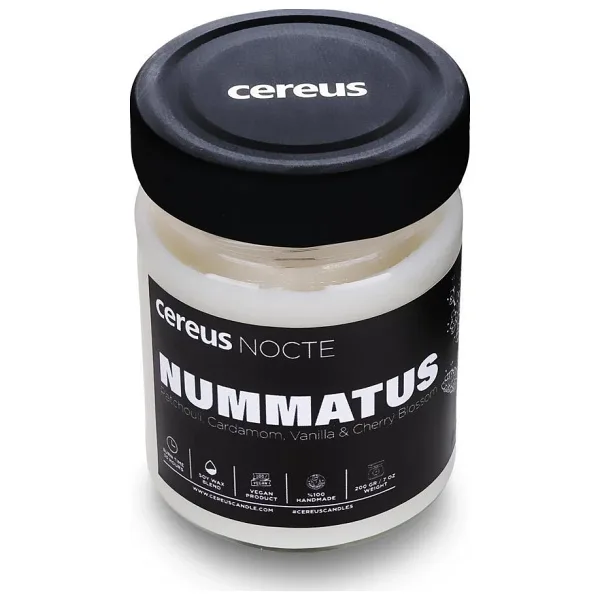 Cereus Nocte Nummatus Paçuli & Vanilya Kokulu Soya Mum (210 Gr)