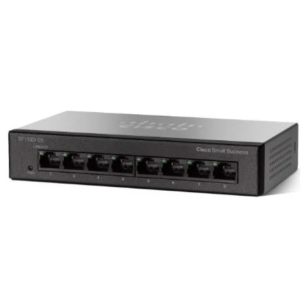 Cisco SF110D-08-EU 8 Port 10/100 Mbps Switch