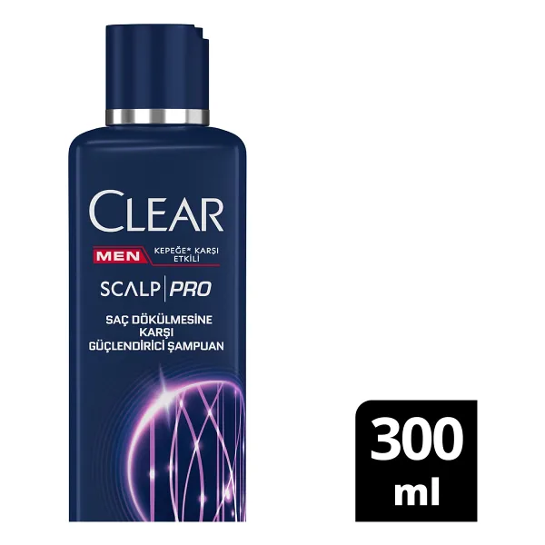 Clear Men Scalp Pro 300 ml Saç Dökülmesine Karşı Şampuan