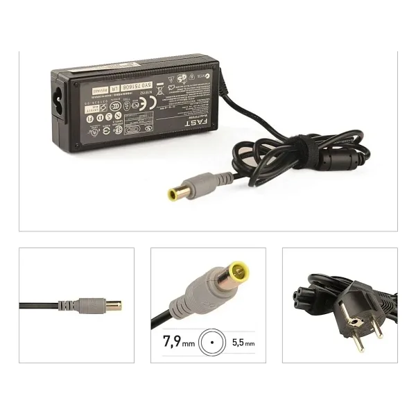 CMADP118 IBM/Lenovo Uyumlu Notebook Adaptör 20V 8.5A 7.9×5.5mm